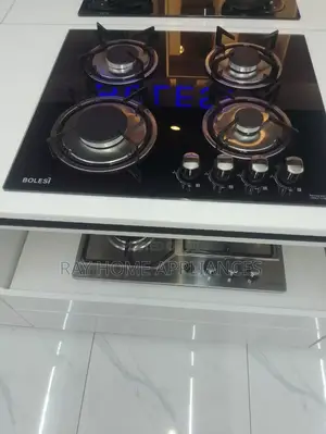 60cm Bolesi Hob 4 Gas Burners Inbuilt Gas Hod