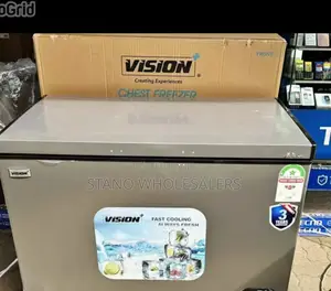 Gray Coated Deep Freezer Vision 300 Litres Vsnm43ms