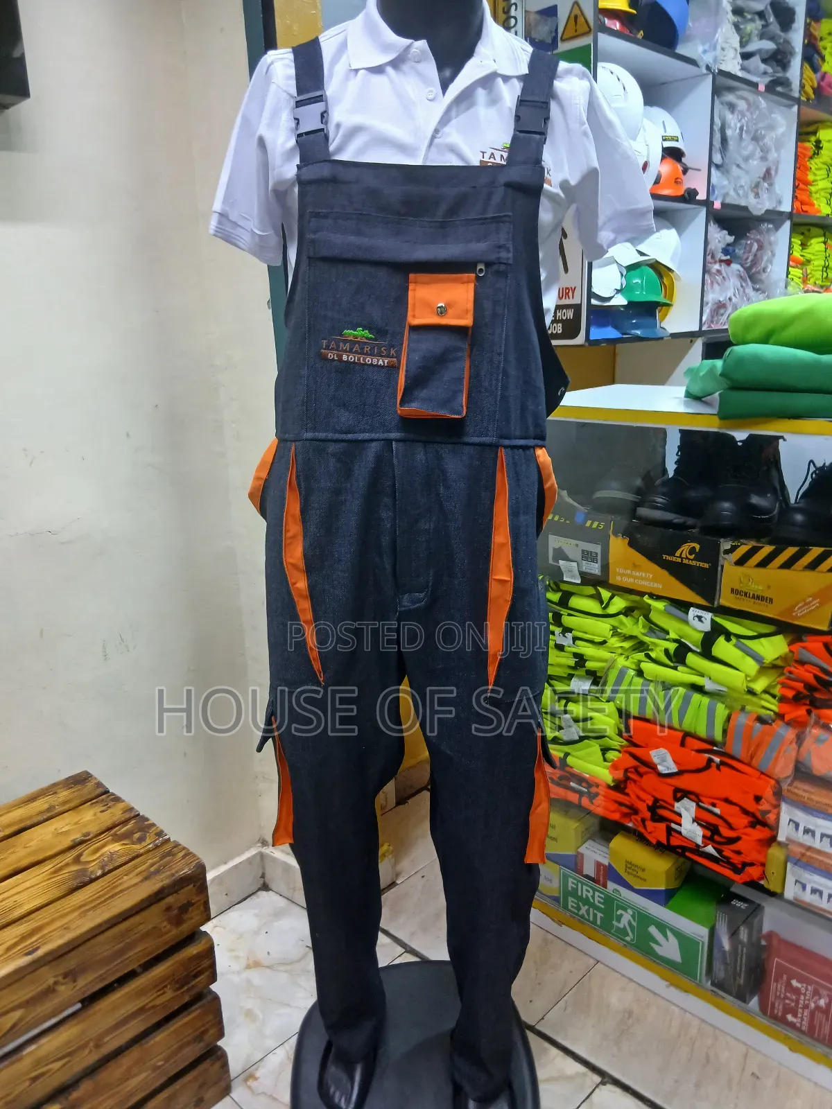 Square Neckline Dungaree