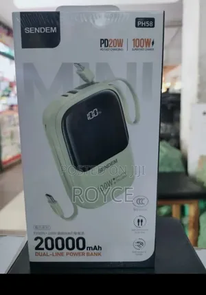 20000mah Full Capacity Power Bank