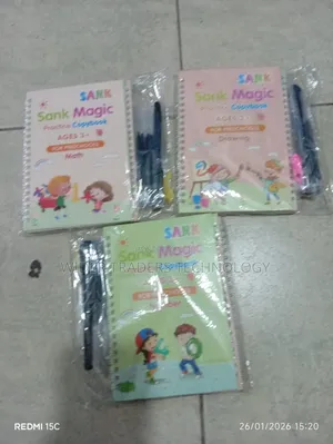 Sank Magic Practice Book Set - Reusable Calligraphy Writing Books