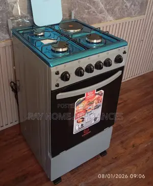 50cm*55cm 3gas+1electric Plate Eurochef With Electric Oven