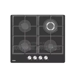 4haierbuilt-in Cooker Hob-S460fbt Premiumblack Tempered Glassgas Hob