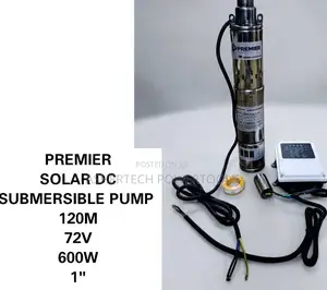 Premier Dc Solar Submersible Pump 120m 600w
