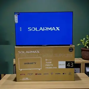 Solarmax 43 Inch Qled Smart Android Frameless Tv High Definition