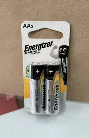 Energizer Aa Alkaline 2 Pack Yellow Card Battery