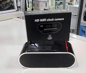 Clock Camera Wireless Secret Wifi Micro Cam 1080p Hd