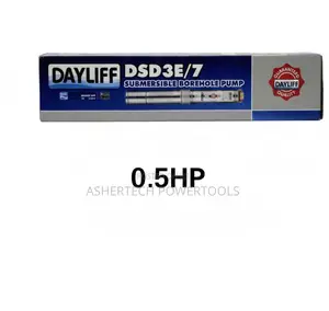 Dayliff DSD 3/7 0.5hp Submersible Borehole Pump