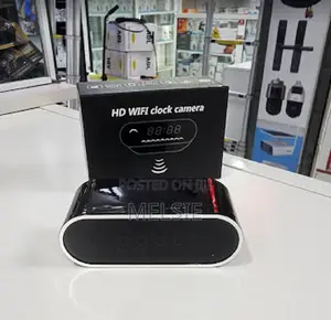 Mini Clock Camera Wireless Secret Wifi Micro Camera Table Clock