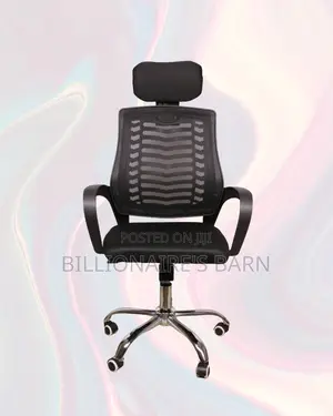 Black Secretarial Mesh Chair | Without the Drama | High-Density