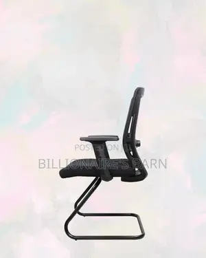 Black Visitor Chair | Without the Drama | Powder-Coated Steel