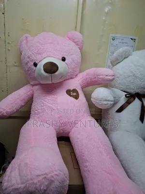 100cm Pink Classy Fancy Teddy Bear.