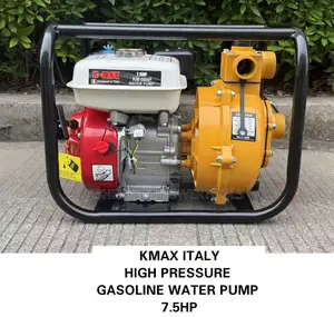 K-Max Italy 7.5hp High-Pressure Gasoline Water Pump.