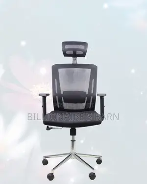 Black Ergonomic Mesh Chair | Adustable for Different Desk Heights |