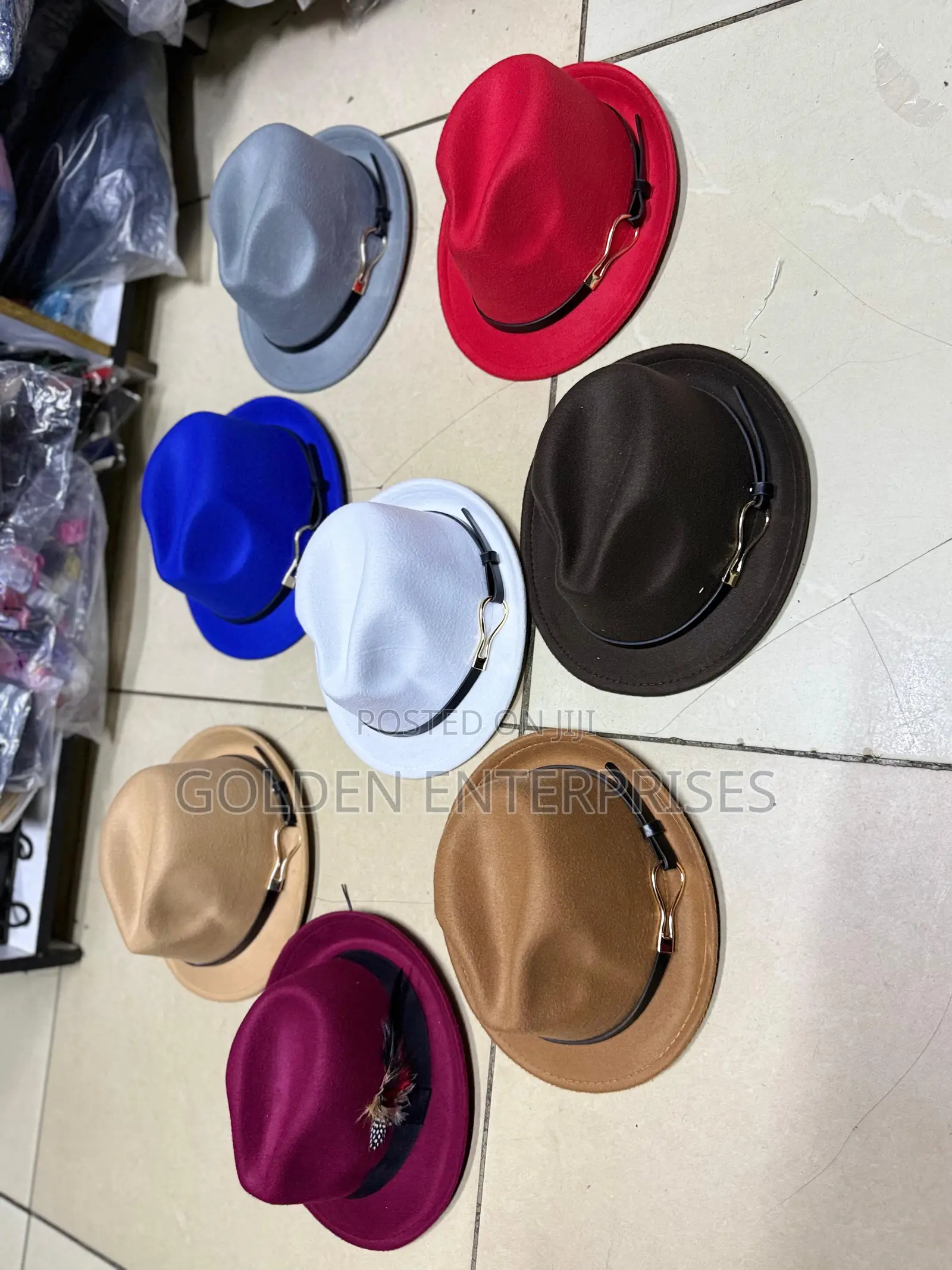 Small Brim Fedora Hat