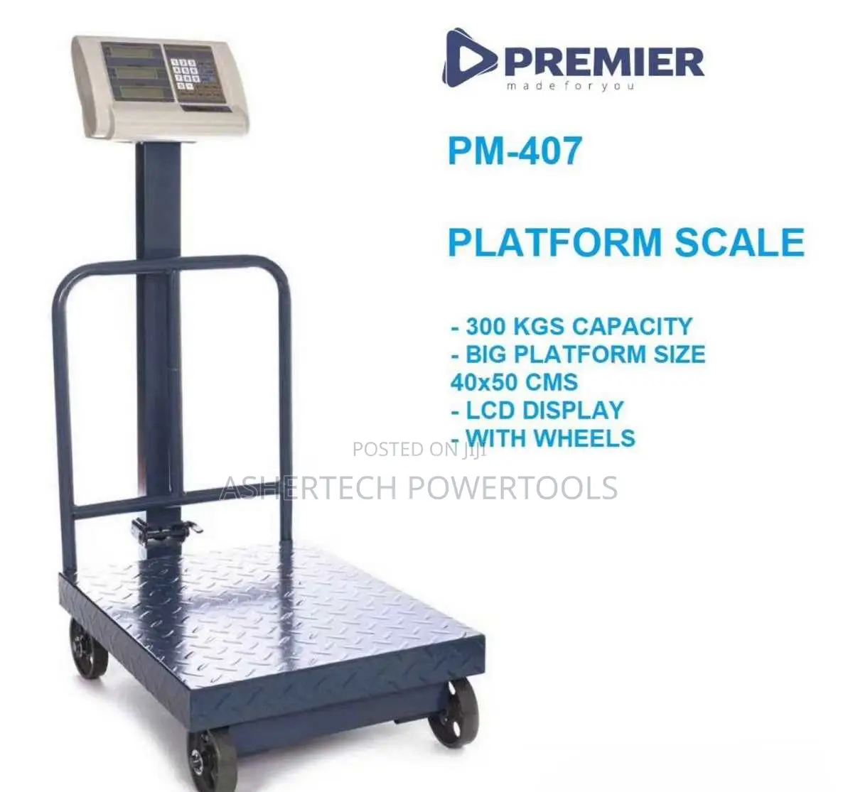 Premier Pm-407 300kg Digital Platform Scale