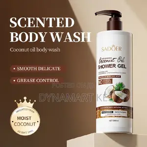Sadoer Coconut Oil Shower Gel Mites and Acne Removal Moisturizing