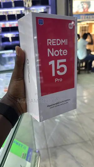 New Xiaomi Redmi Note 15 Pro 256 GB Black