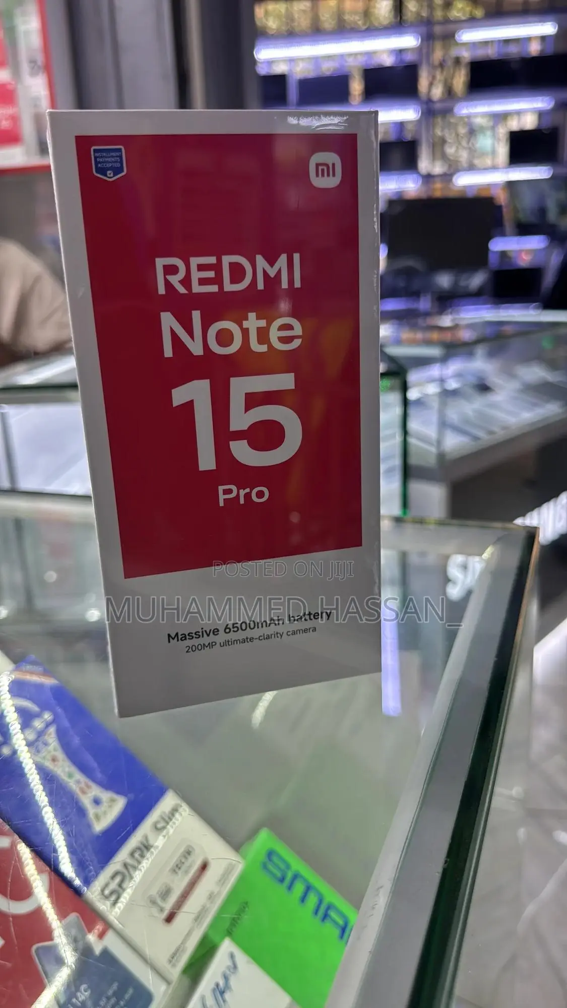 New Xiaomi Redmi Note 15 Pro 256 GB Black