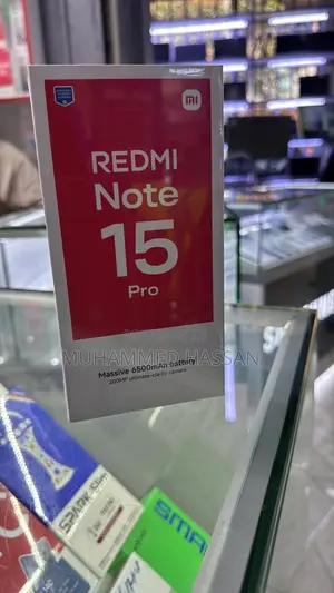 New Xiaomi Redmi Note 15 Pro 256 GB Black