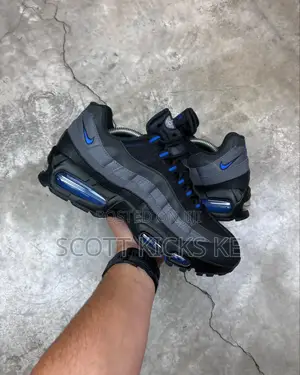 Nike Air Max 95 "Black-Royal Blue"