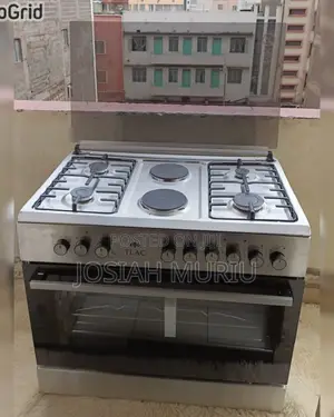 90x60 Free-Standing Cooker – 4 Gas + 2 Electric Burners, Tlac