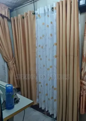 Baige Gold Curtains Curtains Environmental Friendly Justice