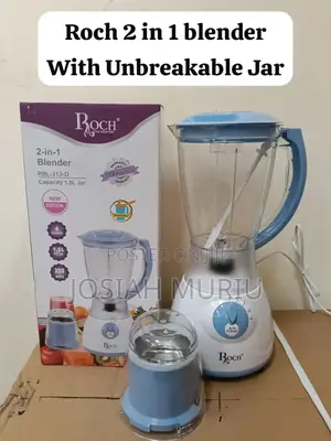 Roch 2-in-1 Blender (Model RBL-313-D) With a Grinding Machine