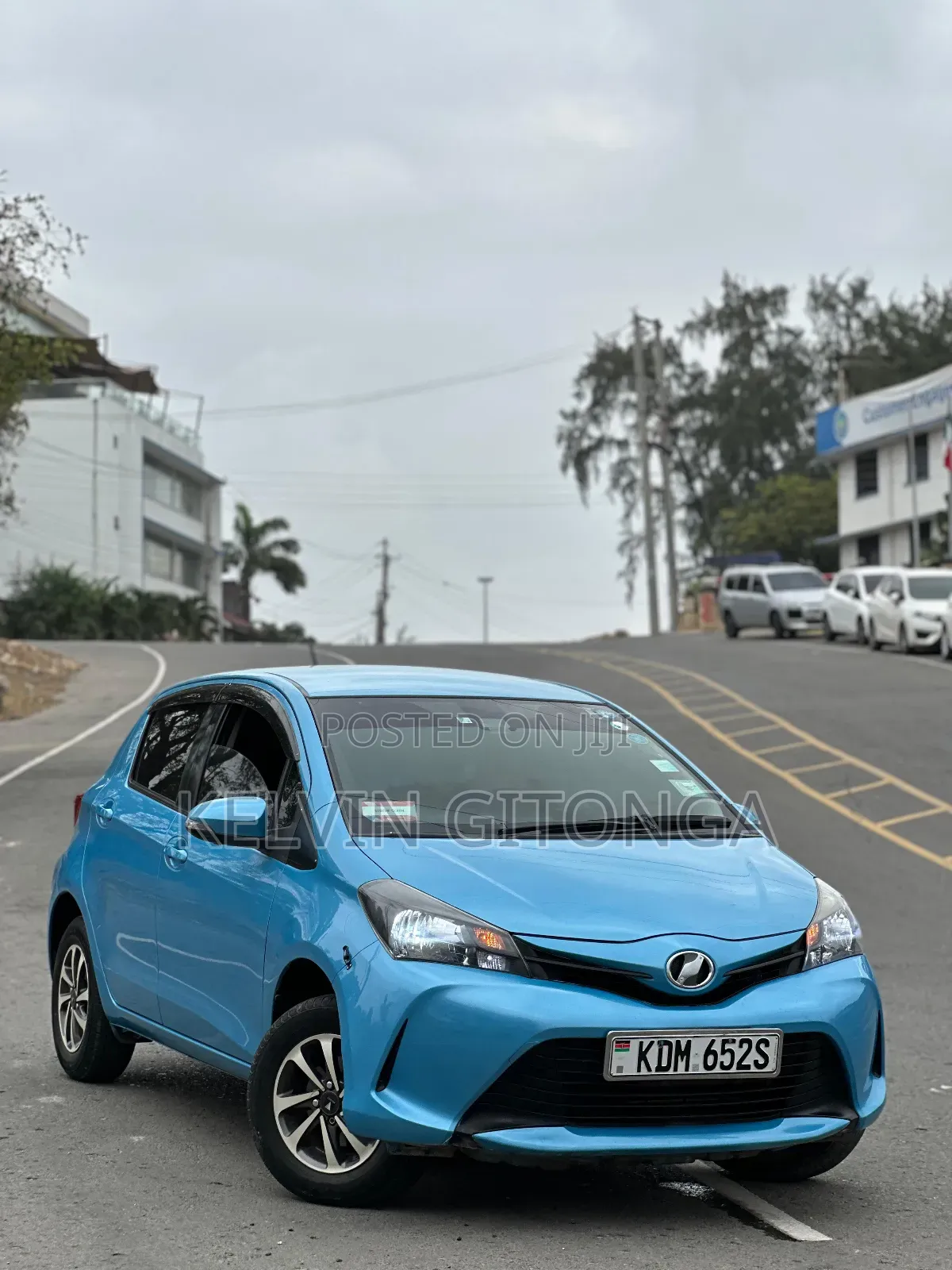 Toyota Vitz 2017 Blue