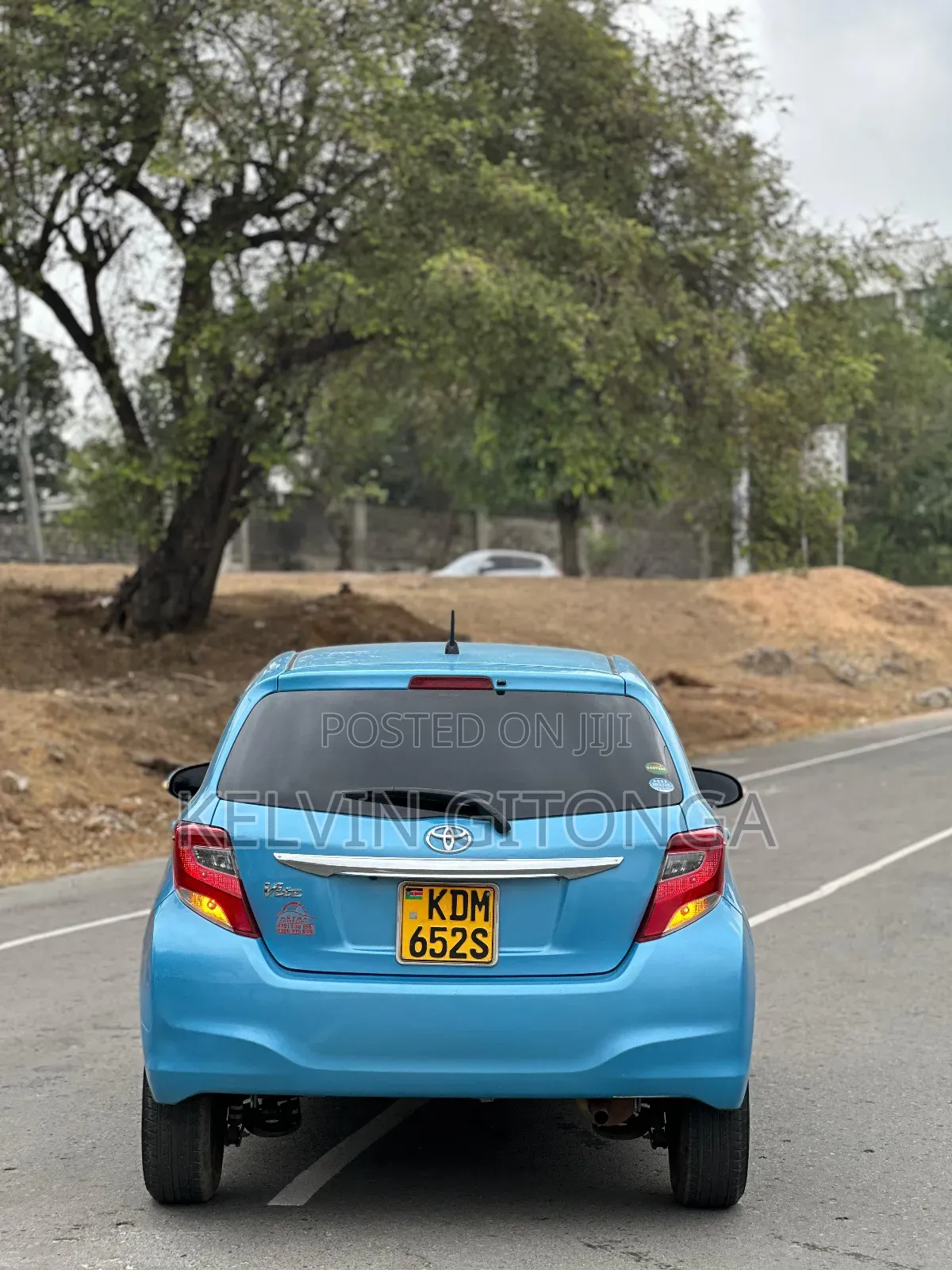 Toyota Vitz 2017 Blue