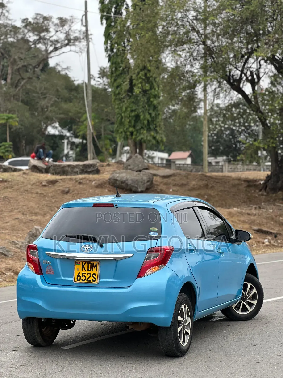 Toyota Vitz 2017 Blue