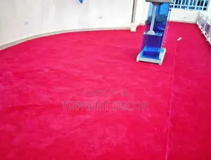 Vip Red Elegant Flooring Church Pulpit Wall To Wall Carpets