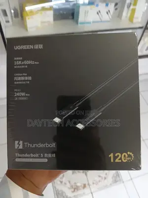Ugreen 1 Meter 60hz 240w 120gbps Type-C Thunderbolt 5 Cable