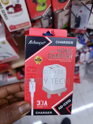 Aldeepo Ad-C310 3.1a Micro Usb Charger Fast, Safe, and Reliable