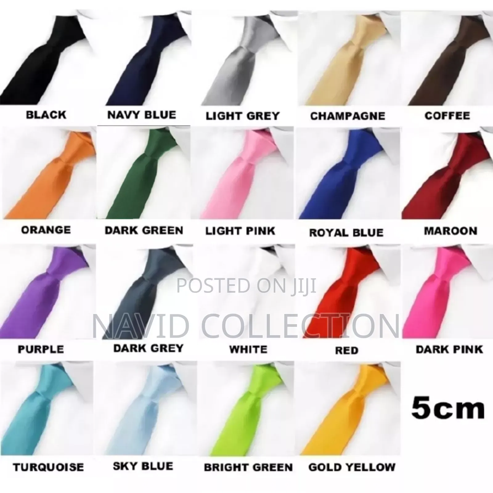 Multicoloured Ties