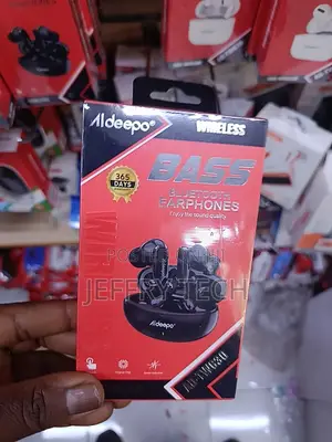 Aldeepo Ad-Tw630 Wireless Bass Bluetooth Earphones.