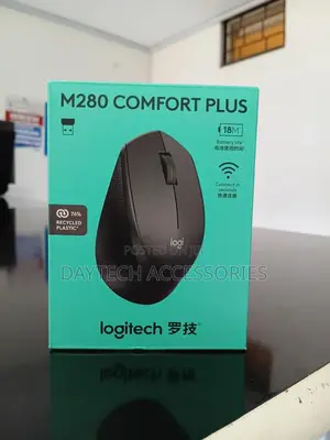 This Is a Logitech M280 Comfort Plus Wireless Mouse.