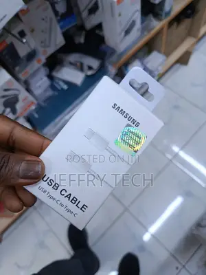 Samsung Usb Type-C to Type-C Cable Packaging.