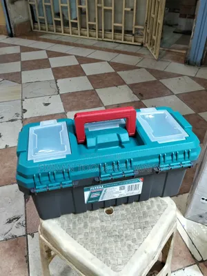Tough Total Tools Box 17" Inches With Lockable Point I