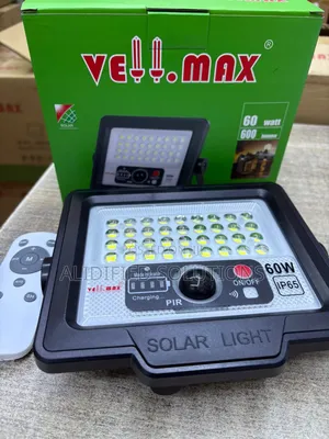 Solar Floodlight 60w With Motion Sensor