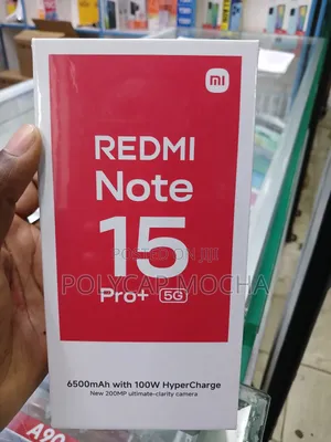 New Xiaomi Redmi Note 15 Pro+ 256 GB Black