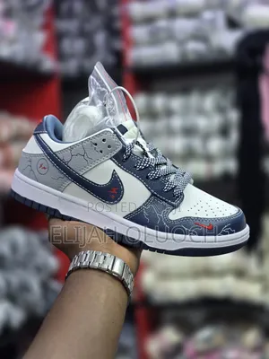 Custom Nike Dunk Low Cracked Leather