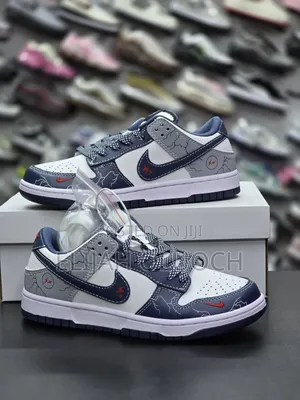 Custom Nike Dunk Low Cracked Leather