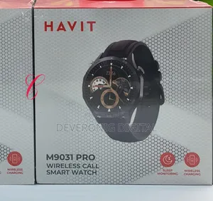 Havit M9031 Pro Amoledwith Wireless Call Smart Watch