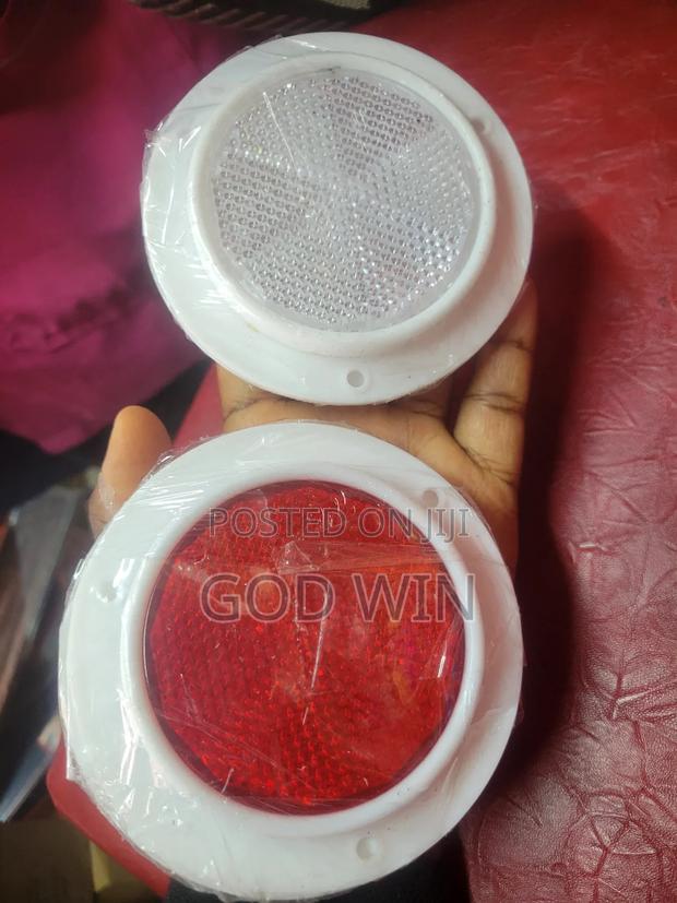 Round Reflectors Red White - thumbnail 2