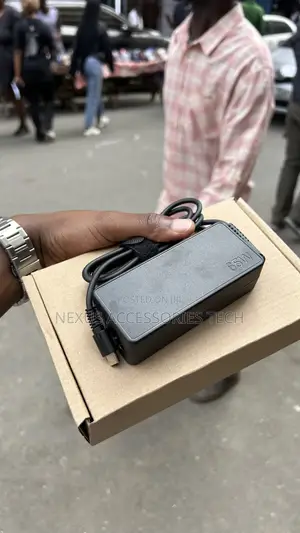 Lenovo Type-C Laptop Charger 65w – Usb-C Fast Charging Adapter