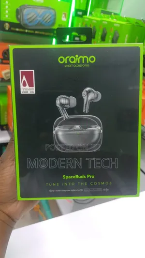 Oraimo Spacebuds Pro Otw-930 | 50db Anc, Spatial Audio, Bluetooth 5.4