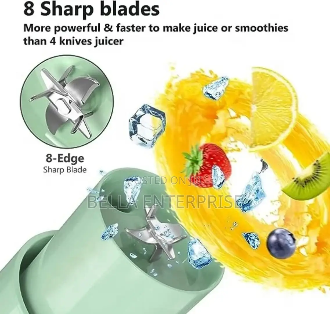 330ml Portable Juice Cup Blender With Straw-Blend Go Rechargeable