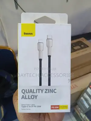 Baseus Cafule Series Metal Data Cable Usb to Lightning Pd 20w 1m.