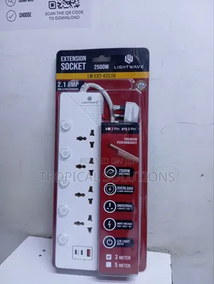 Light Wave Extension Socket 2500w Lw Ext - 42c 1u